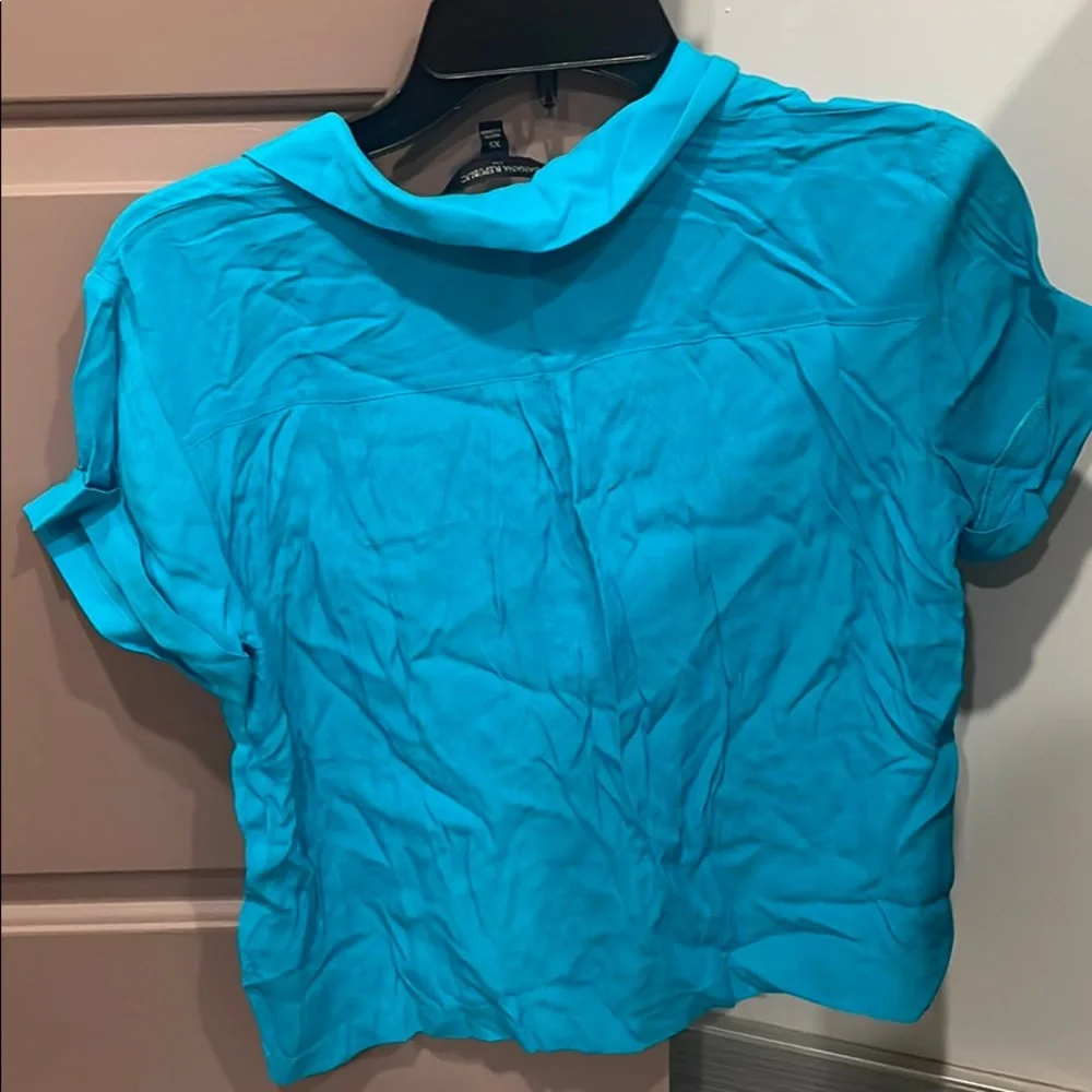 Blue button down - Picture 2 of 3